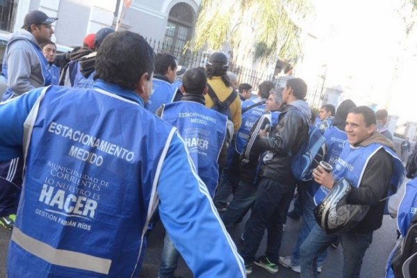 Corrientes: Tarjeteros  reclaman por seguro y obra social tras accidente de un compañero