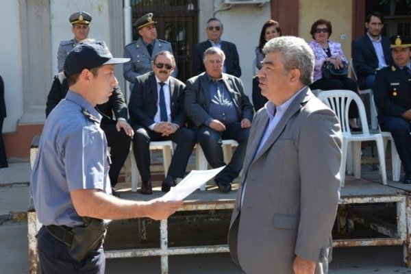 San Luis del Palmar: Ortega destacó el acompañamiento familiar a los efectivos de la Policía