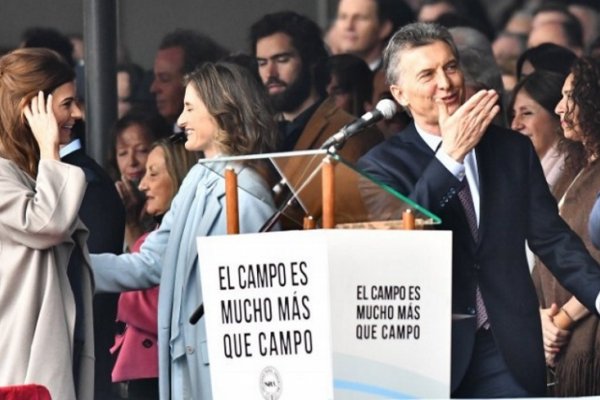 A días de las PASO, Macri inauguró la Exposición de La Rural