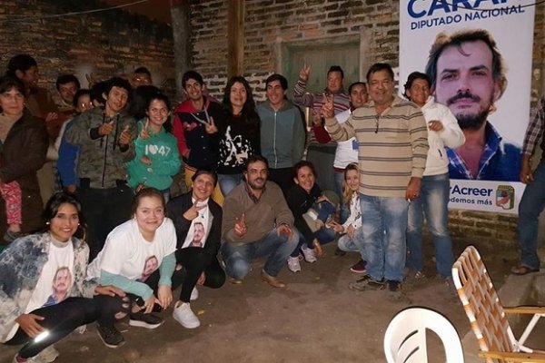 Caran recorrió San Luis del Palmar: Duele mucho la provincia que tenemos