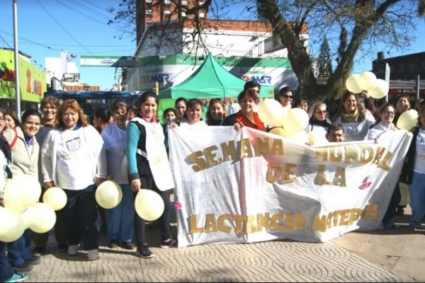 Caminata por la Semana Mundial de la Lactancia Materna