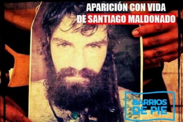 Corrientes también exige la aparición con vida de Maldonado