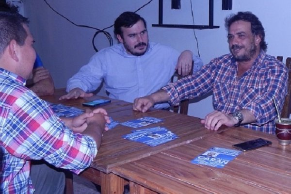 Caran acompañó a candidatos del PJ de Empedrado y San lorenzo y cosechó apoyo de la gente