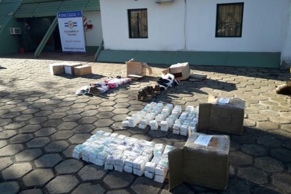 Contrabando en Corrientes: Gendarmería secuestró casi un millón de pesos de mercadería ilegal