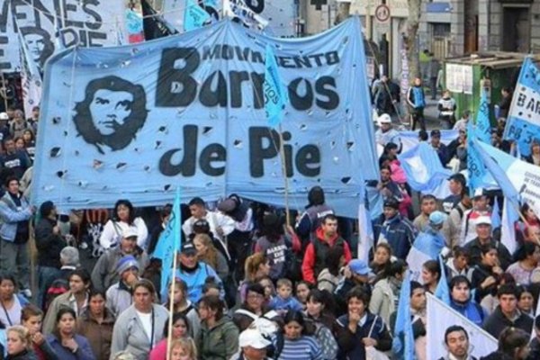 Barrios de Pie confirmó que marchará con la CGT