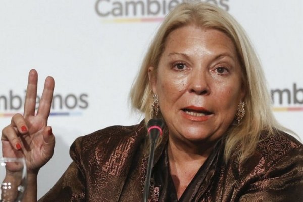 Carrió dijo que es incorrecto el fallo que habilitó la candidatura de Menem