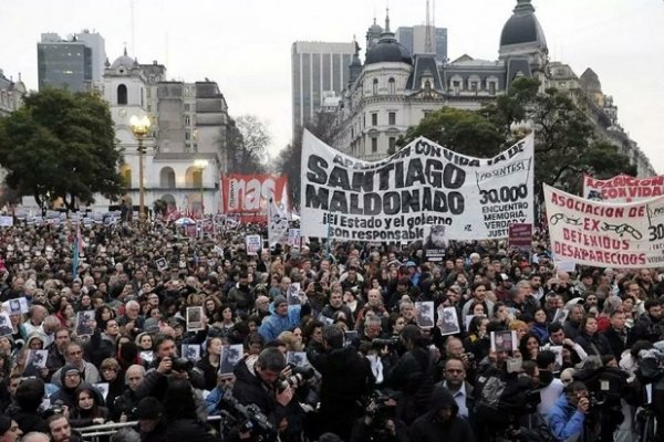 Todo el país marcha por la aparición con vida de Santiago Maldonado