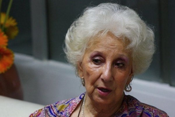 Estela de Carlotto: En Argentina no se tolera una desaparición forzada