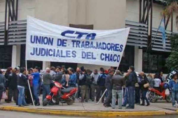 Los empleados judiciales de Chaco volverán a paralizar sus tareas