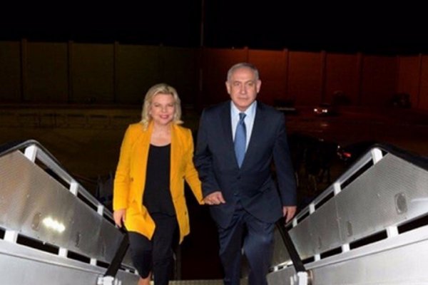 Llega a la Argentina el primer ministro de Israel Benjamín Netanyahu