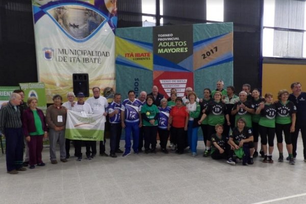 Corrientes clasificó a los Adultos Mayores para el Nacional de San Juan