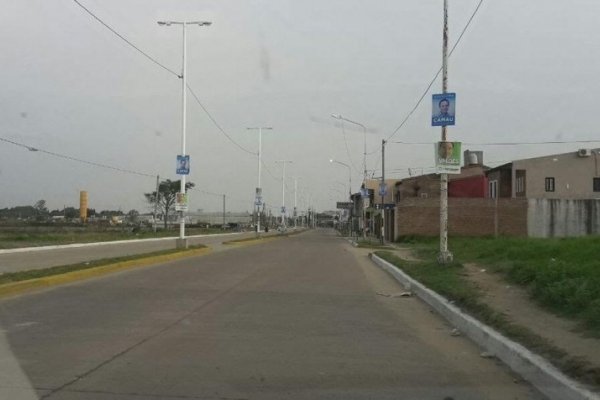 La Provincia inaugura la primera etapa de la pavimentación de avenida Paysandú