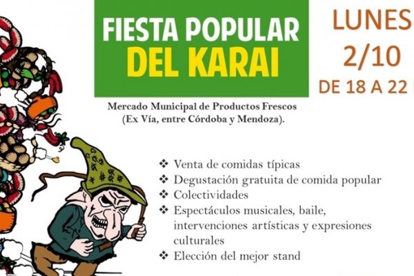 Pasó para este lunes la Fiesta Popular del Karaí de Octubre 2017