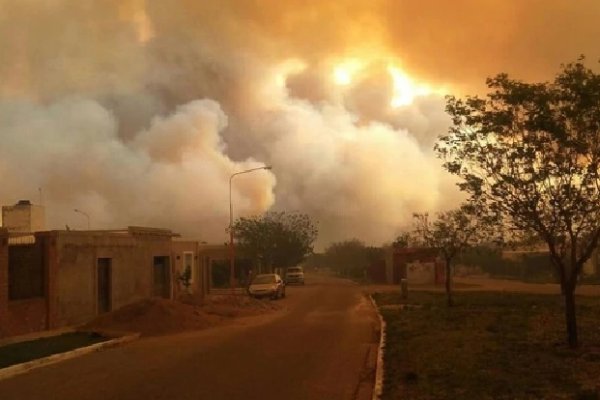 Tres incendios de gran intensidad arrasaron varias hectáreas en San Luis