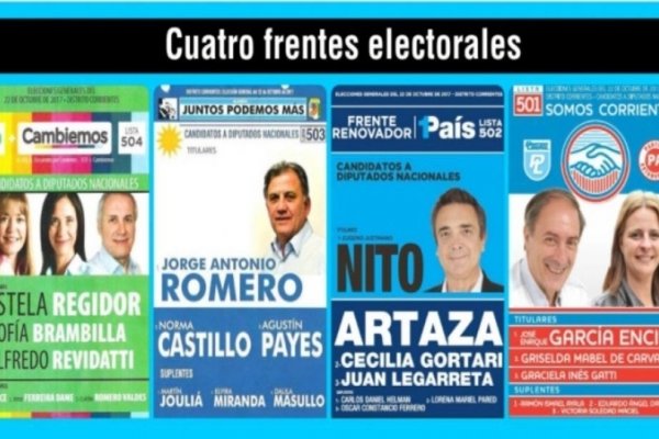 Corrientes: El oficialismo se viene imponiendo por más del 30% y se está quedando con dos bancas