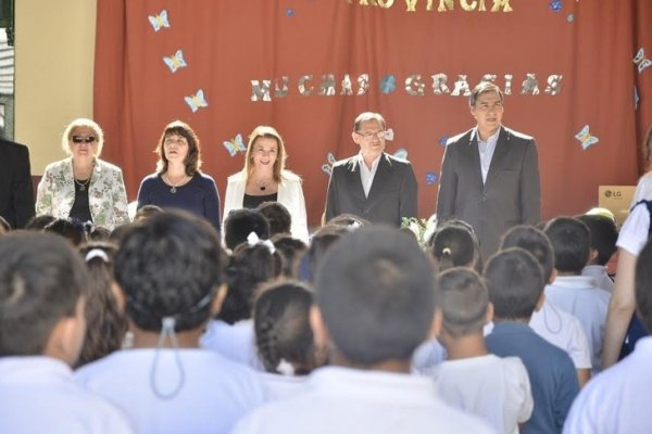 La Provincia continúa inaugurando obras en establecimientos escolares