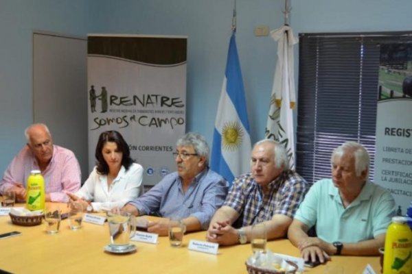 Renatre anunció en Corrientes el aumento en la prestación por desempleo