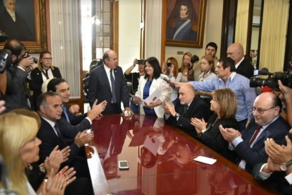 Canteros recibió al Consejo de la Magistratura