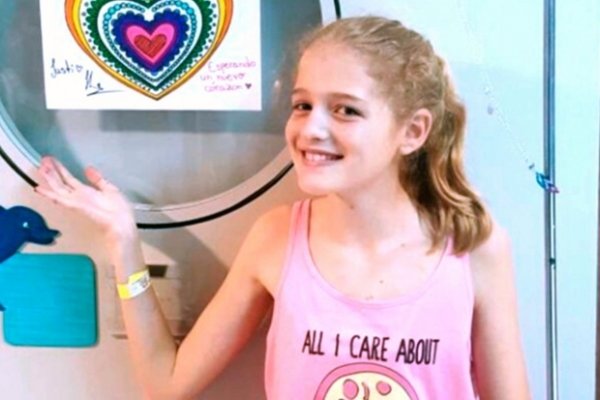 Falleció Justina, la nena que esperaba un corazón