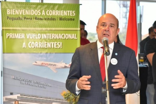 Canteros: El vínculo aéreo con Asunción representa un avance clave para el turismo