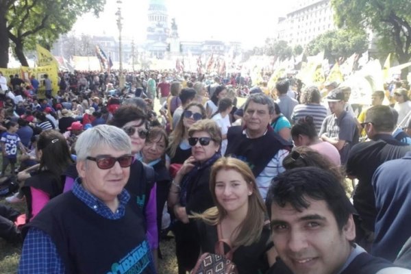 Bancarios correntinos en rechazo a la reforma laboral