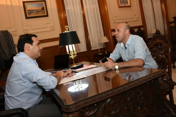 El Gobernador con el Intendente de Paso de los Libres analizaron asuntos de la ciudad fronteriza