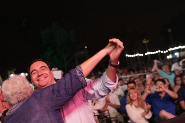 Valdés se hizo presente en una nueva jornada de la Fiesta Nacional del Chamamé