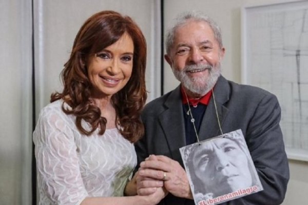 El mensaje de apoyo de Cristina Kirchner a Lula da Silva