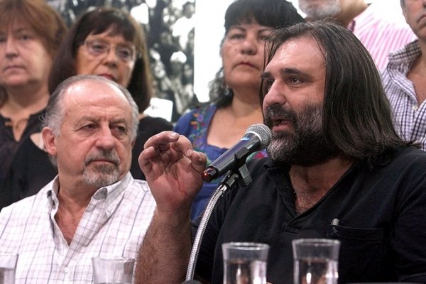 Yasky y Baradel respaldaron a Moyano y se sumaron a la marcha del 22