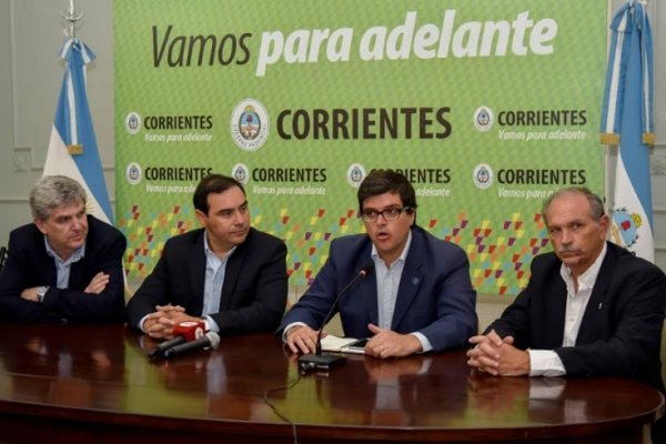 Valdés anunció la normalización de la línea Chaco-Corrientes