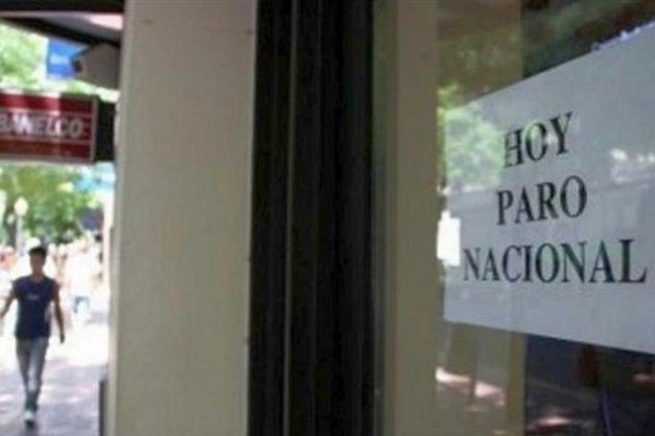 Bancarios ratificaron paro de 48 horas y no habrá cajeros ni atención al público hasta el miércoles