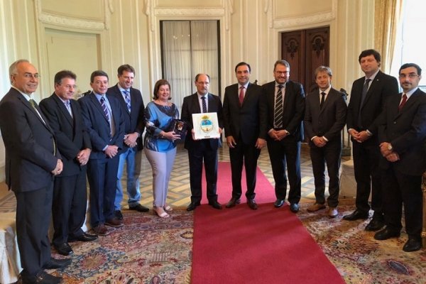 Valdés se reunió con su par de Río Grande do Sul y sellaron compromiso de cooperación mutua