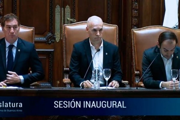 En la apertura de sesiones, Larreta destacó el inicio de las clases