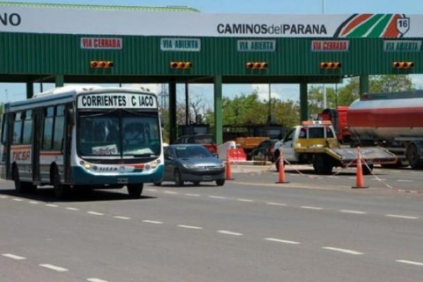 Rige el aumento del peaje en el puente Chaco-Corrientes