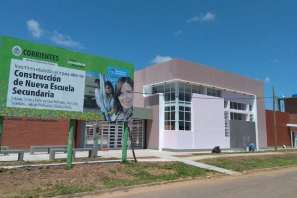 Bella Vista: El Gobernador inaugura escuelas con una inversión de $100 millones