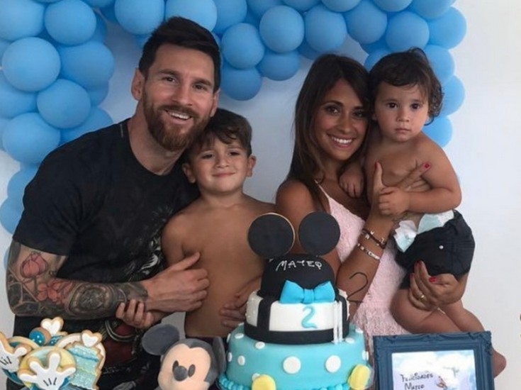 Naci Ciro el tercer hijo de Messi y Antonela Roccuzzo