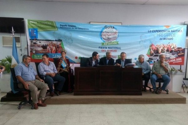 Lanzamiento oficial de la 43º Fiesta Nacional del Surubí en Corrientes