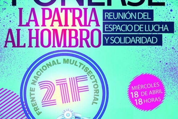 Sectores sindicales, y movimientos sociales correntinos buscan afianzar un programa de lucha y solidaridad