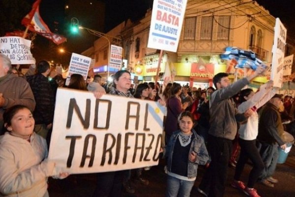 El ruidazo contra los tarifazos se hizo sentir en todo el país