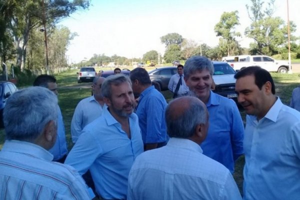 Ruta 12: Frigerio y Valdés recorrieron la obra de la Autovía Travesía Urbana Corrientes