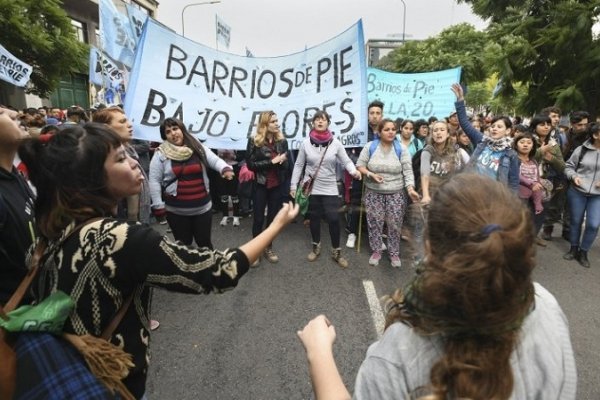 Movimientos sociales reclamaron la unidad para frenar al Gobierno