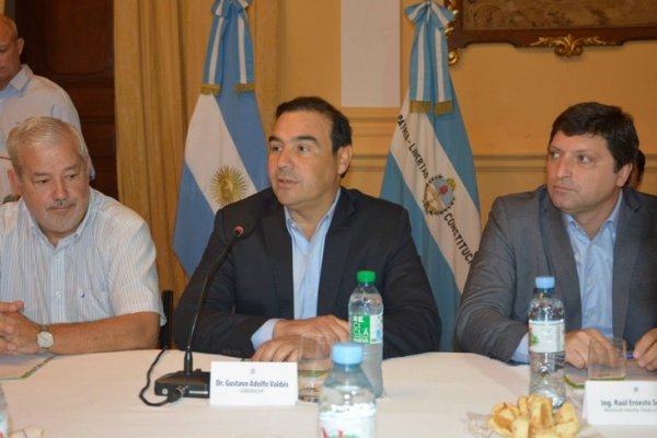 Valdés encabezó el 2do Encuentro de la Mesa Foresto Industrial