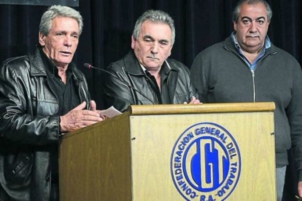 La CGT rechazó el tarifazo y la reforma laboral