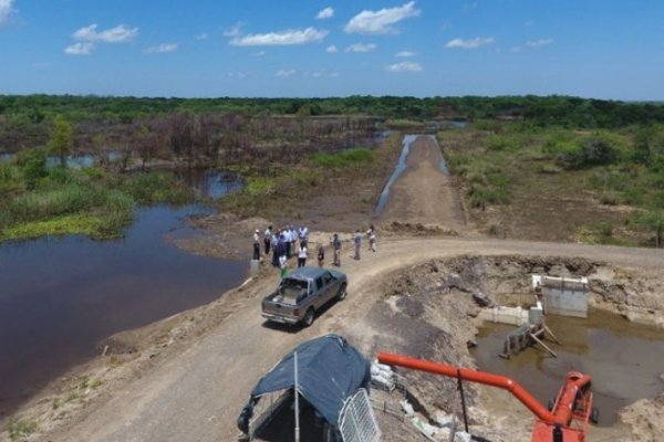 Se inaugurará la obra de defensa del arroyo Huajó con la  presencia de funcionarios nacionales