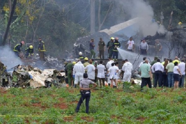 Dos argentinos murieron en el accidente áreo en La Habana