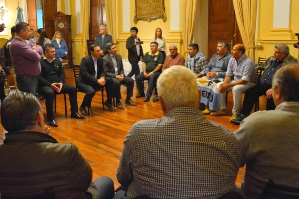 Valdés recibió a los ex combatientes correntinos que realizaron el histórico viaje a Malvinas