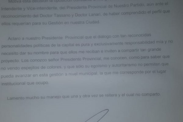 Afecta al PRO de Corrientes una fuerte pelea interna por cargos de funcionarios