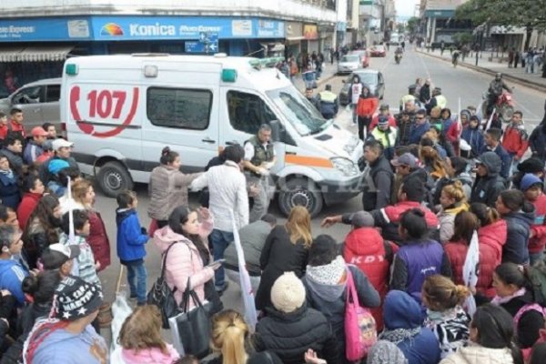 Un taxista atropelló y mató a una mujer en la marcha #NiUnaMenos