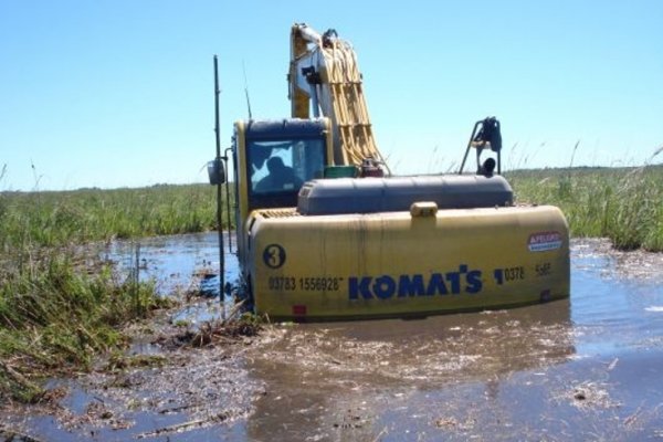 Nación destaca avances de inversiones en obras hídricas en Corrientes