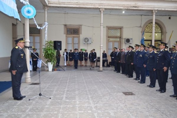 El Jefe de Policía saludó por el 202º Aniversario de la Independencia